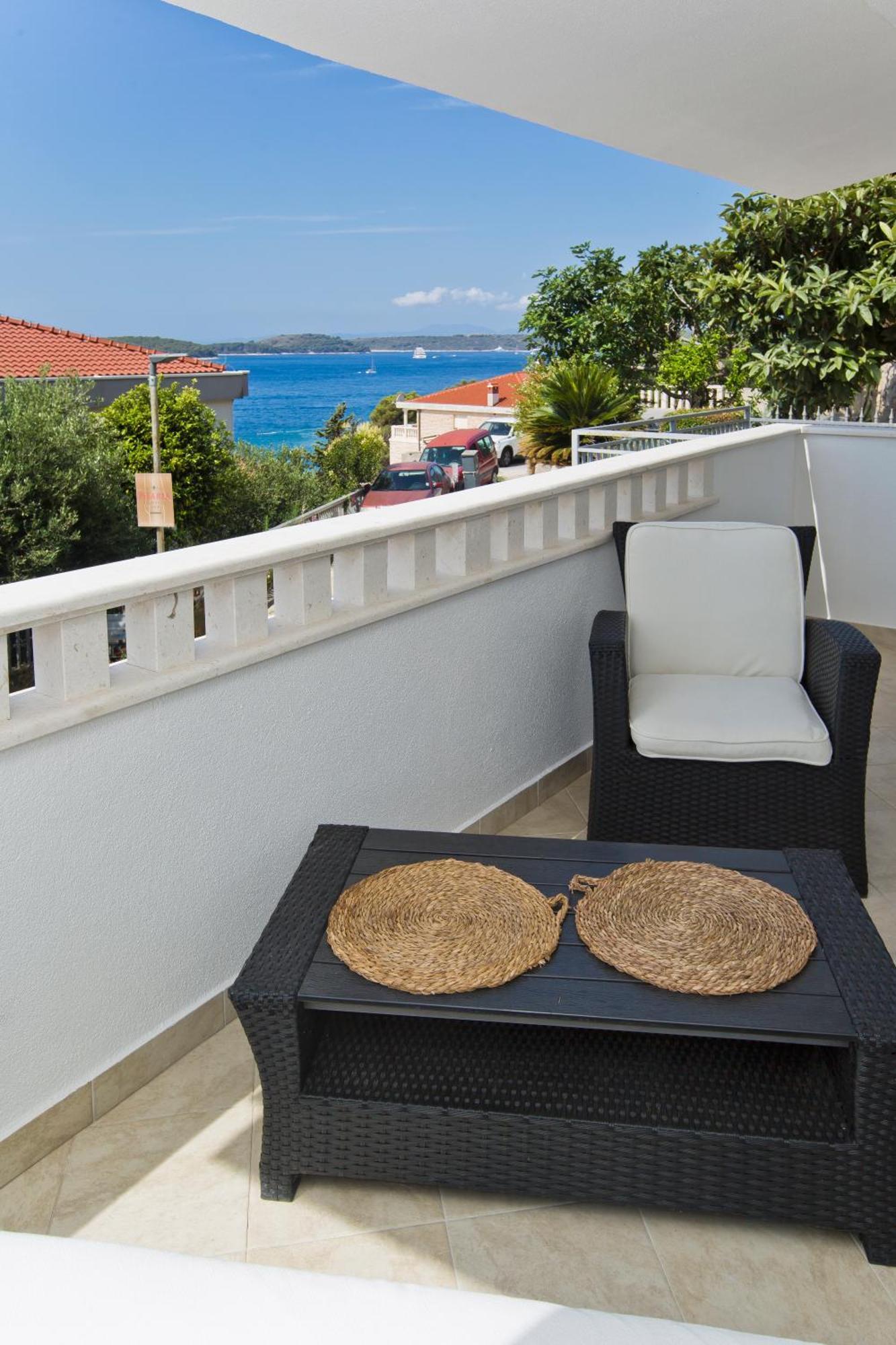Hvar Pavicic Top View Apartments 赫瓦尔 外观 照片